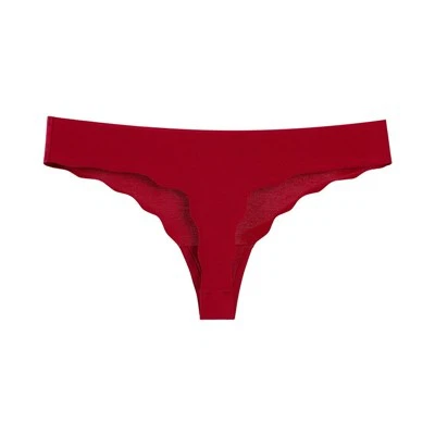 Women Low Waist Ice Silk Lady G String