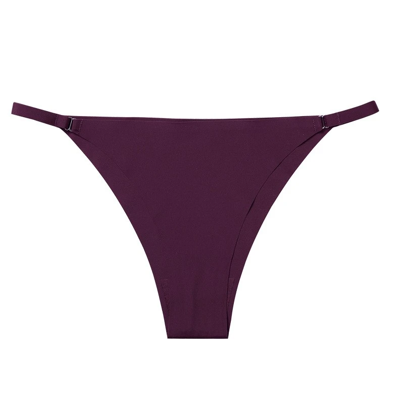 Plus Size Low Rise Sexy Seamless Breathable Quick-Dry Women's Underwear Panties
