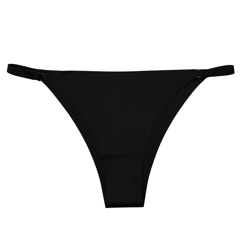 Plus Size Low Rise Sexy Seamless Breathable Quick-Dry Women's Underwear Panties